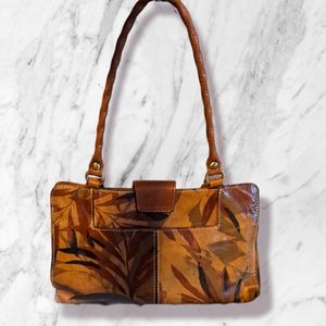 Patricia Nash painted leather purse